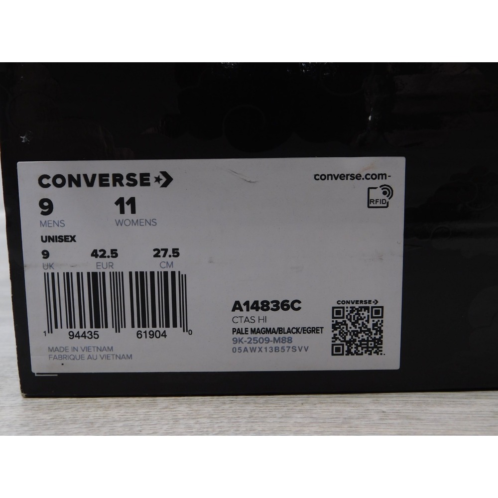 Converse Naruto Shippuden Chuck Taylor All Star Hi A14836C Shoe Sneaker Mens 9 - Picture 11 of 11